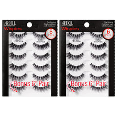 Ardell Demi Wispies Multipack six pairs for natural wispy lashes.