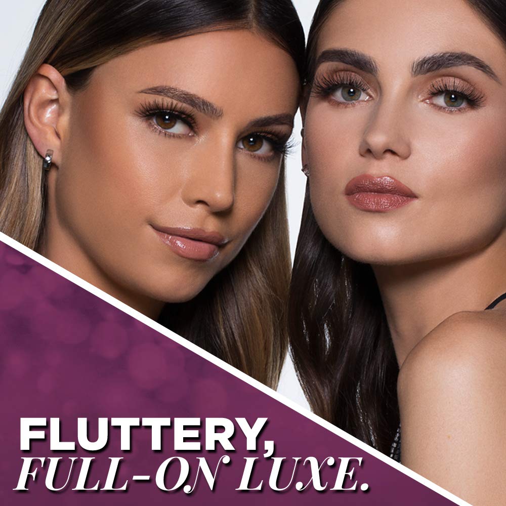 Ardell Double Up 113 long wear lashes stay secure all day.