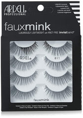 Ardell Faux Mink 811 inner-corner lashes for a subtle daytime look