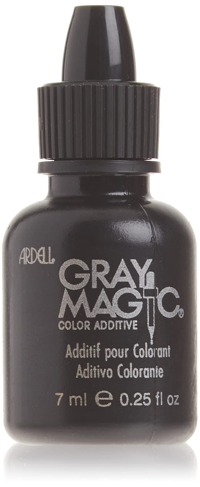 Ardell Gray Magic Color Insurance bottle with pour for even mixing and consistent results.
