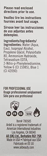 Ardell Gray Magic Color Insurance label with usage tips for gray hair coverage.