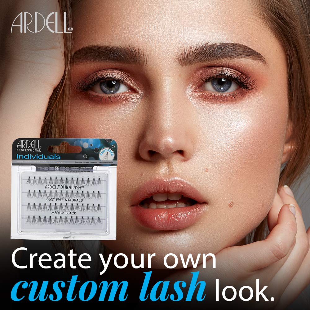 Ardell Invisiband knot-free close-up showing seamless lash fit.