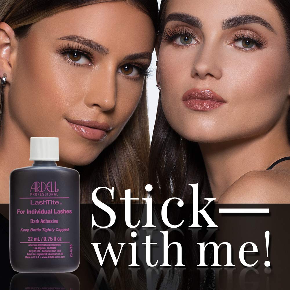 Ardell LashTite dries on lash line for natural-looking lashes