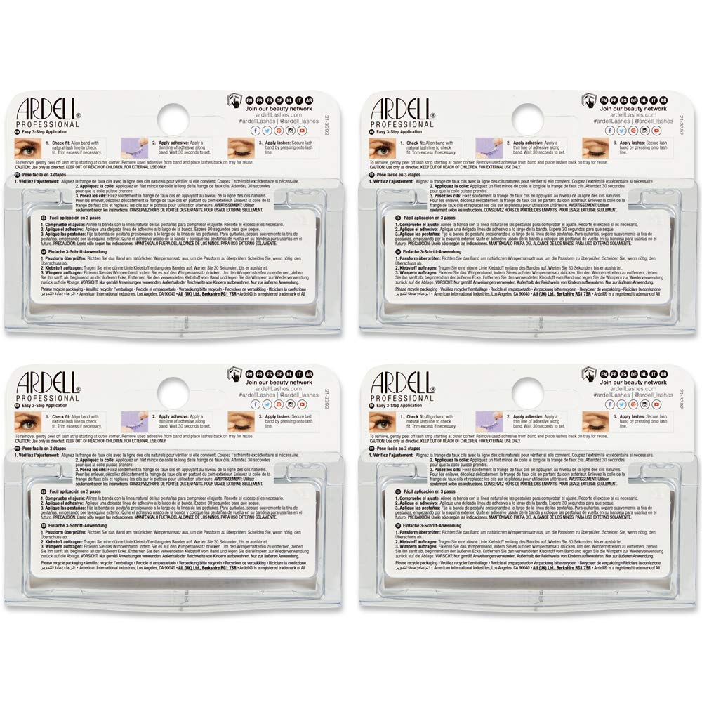 Ardell Lashes 172 invisiband comfort close-up for all-day wear