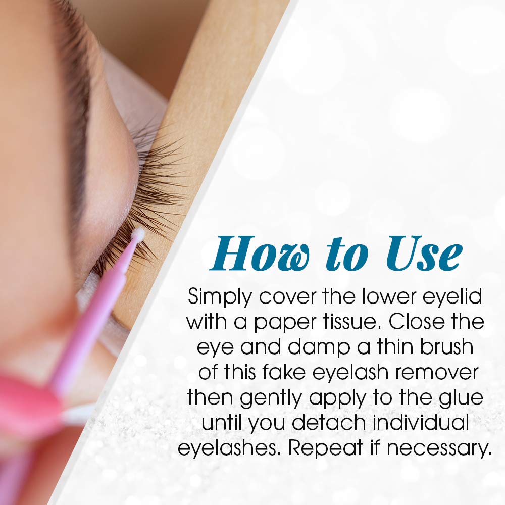 Ardell LashFree delicate scent supports comfortable lash extension removal.