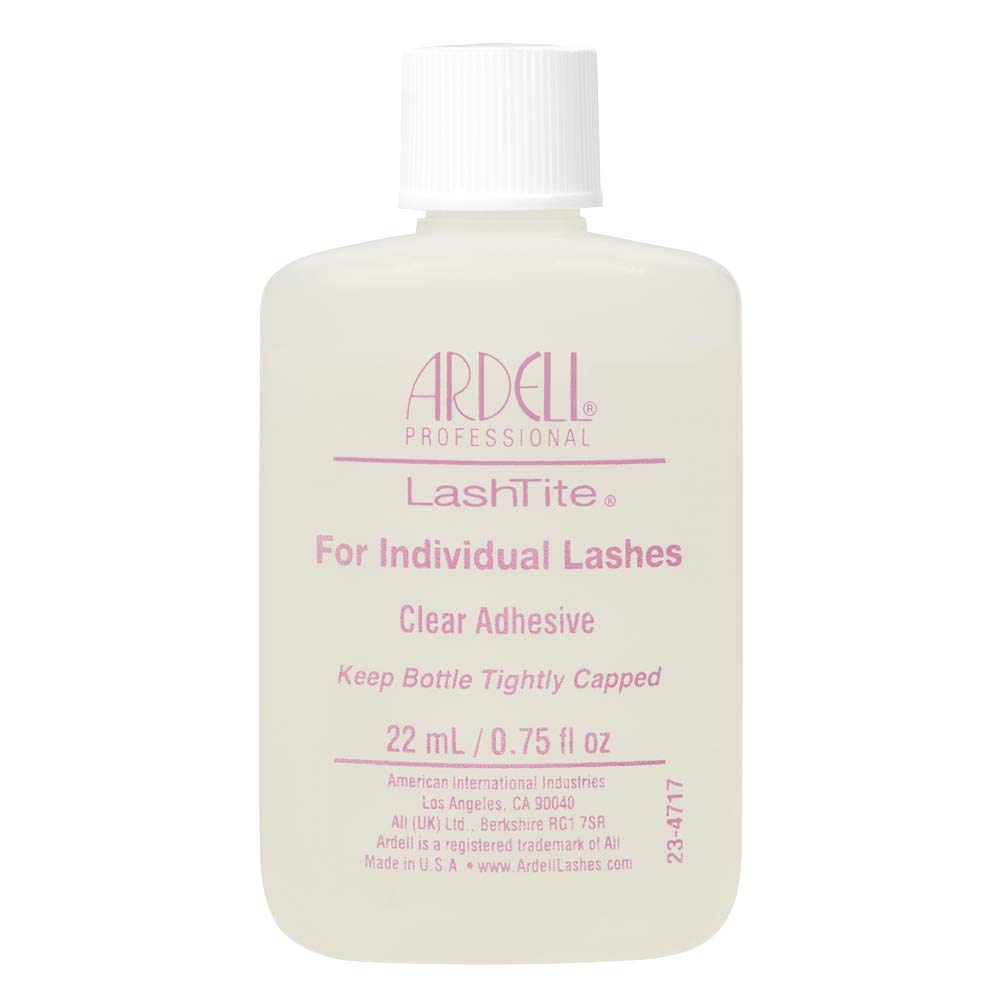 Ardell LashTite bottle with applicator enables precise lash placement.