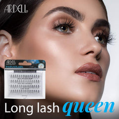 Ardell Long Individuals on eye demonstrating lightweight, discreet wear.