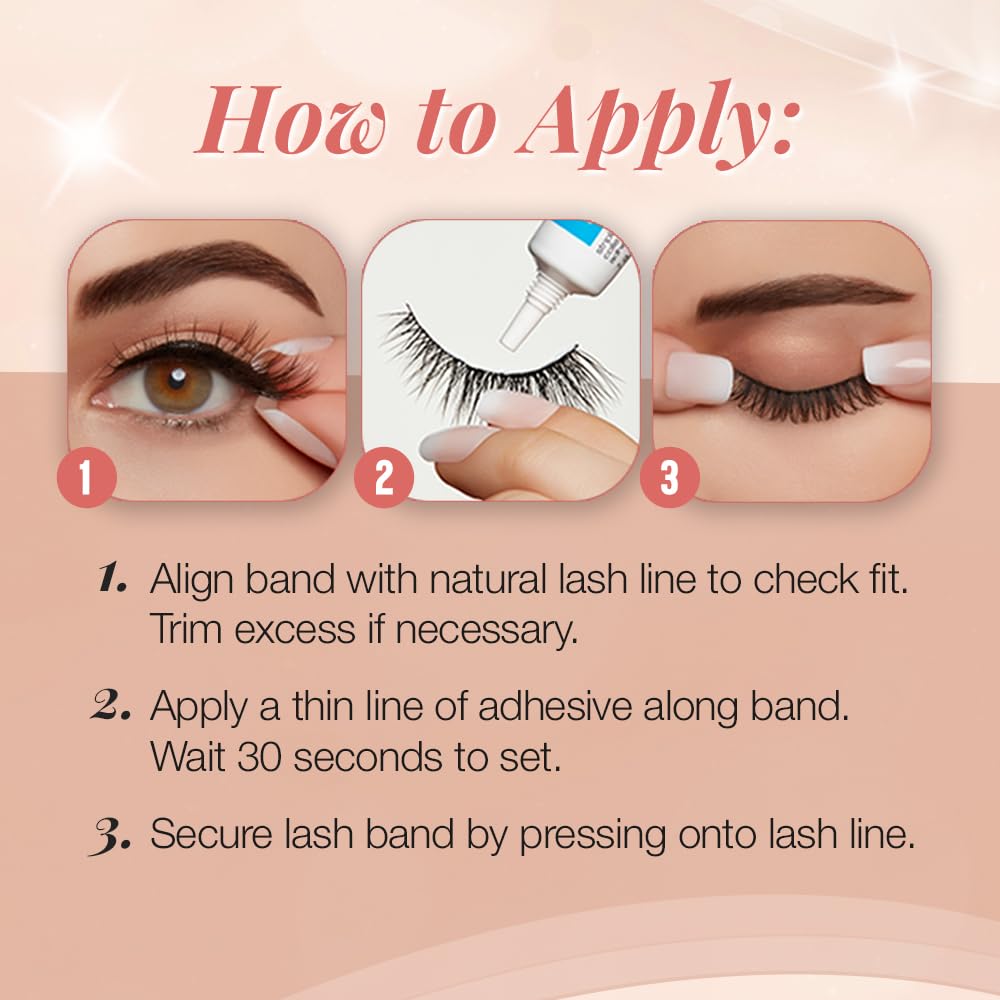Ardell Naked Lashes 420 reusable lashes with proper care guidance.