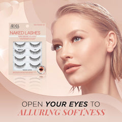 Ardell Naked Lashes 420 soft band invisiband for comfy wear.