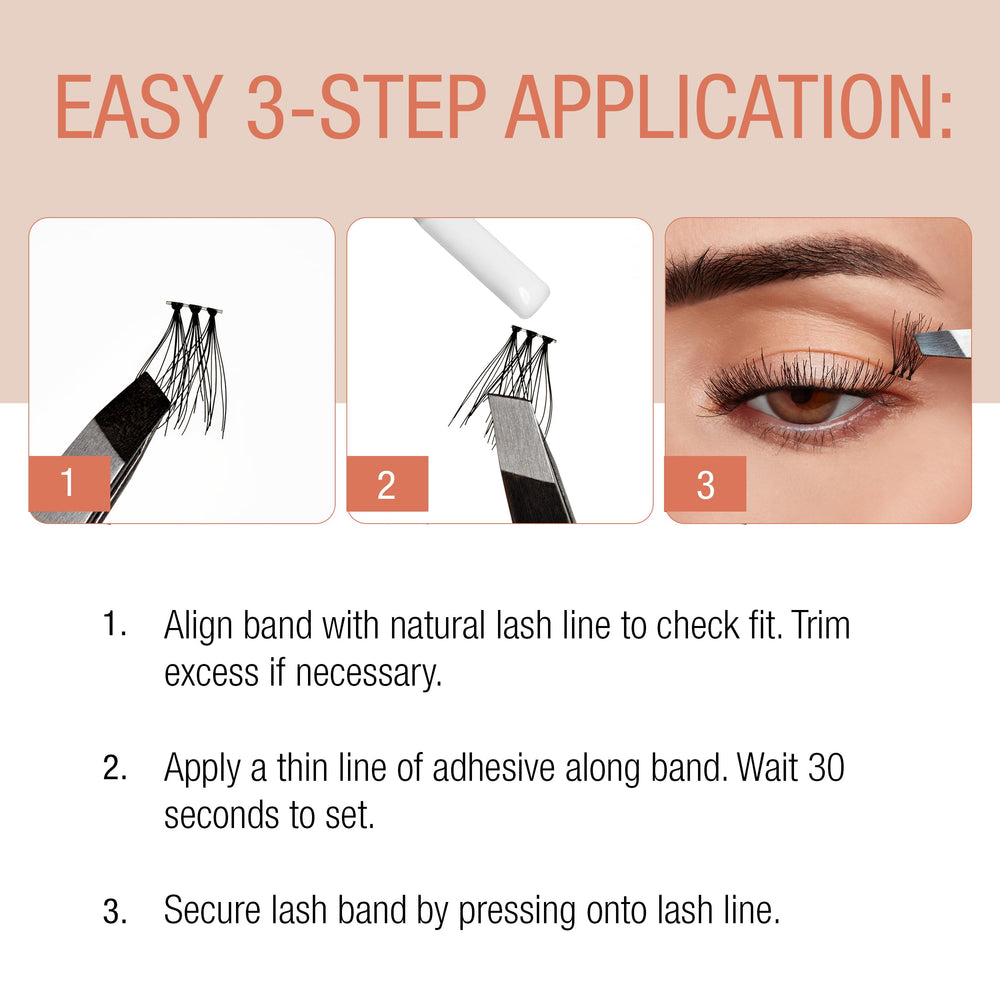 Ardell Naked Lashes 420 two-pair pack for versatile styling