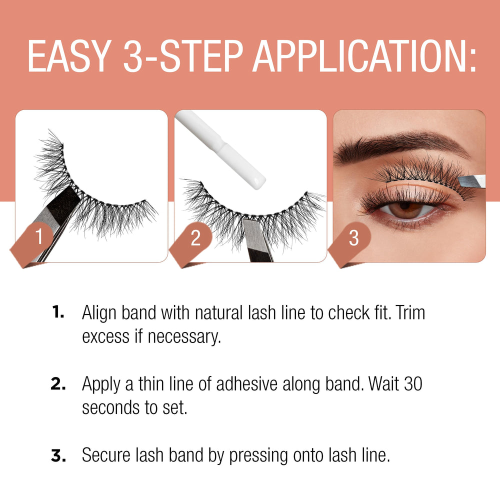 Ardell Naked Lashes 421 two pairs ready for day-to-night styling.