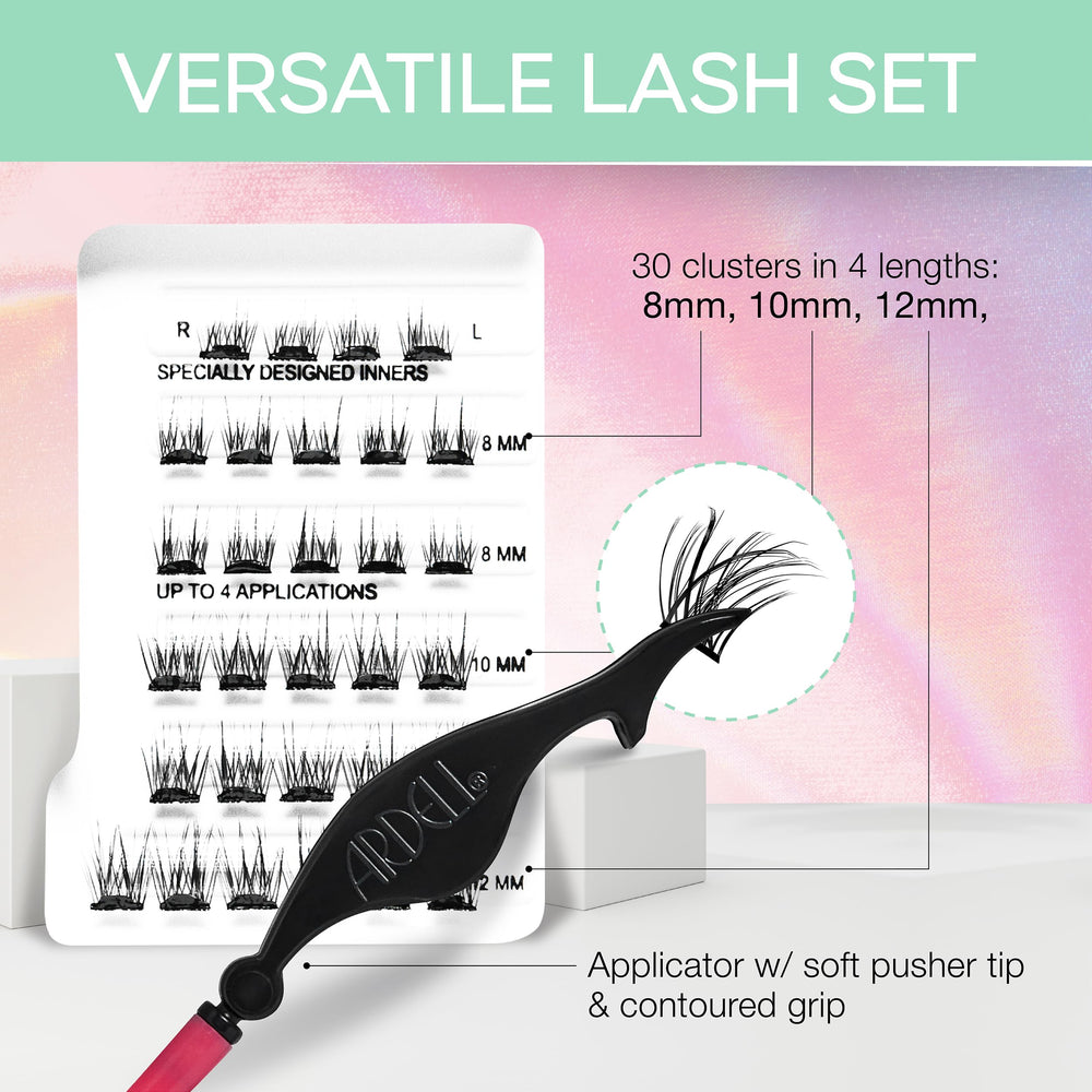 Ardell Naked Press On Underlash fibers crisscross for natural-looking fullness.
