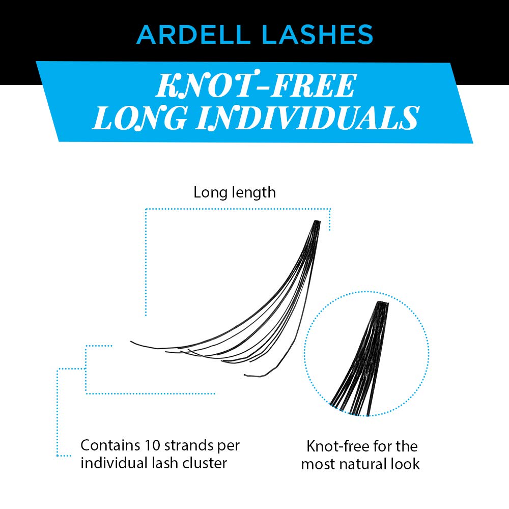 Ardell premium-grade human hair, cruelty-free lashes for guilt-free beauty.