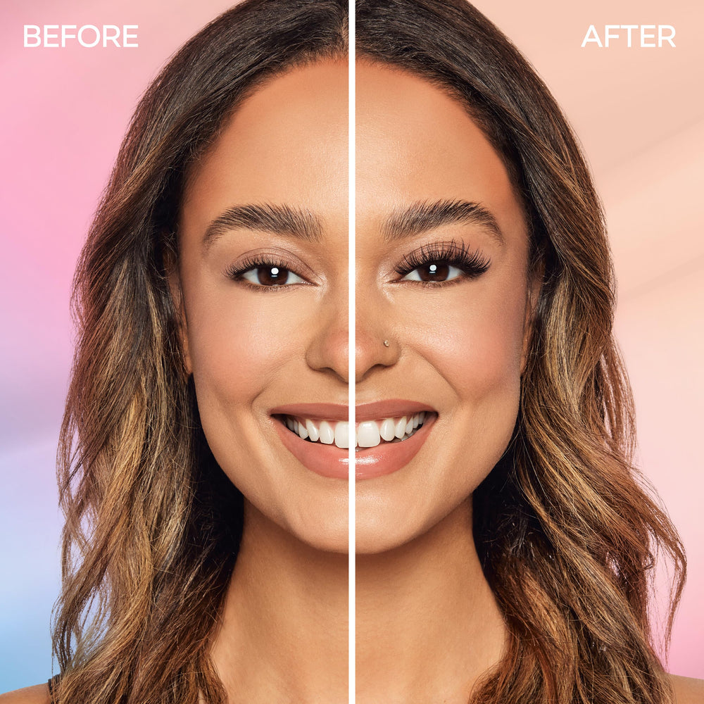 Travel-friendly mini kit with two lengths for on-the-go touch ups