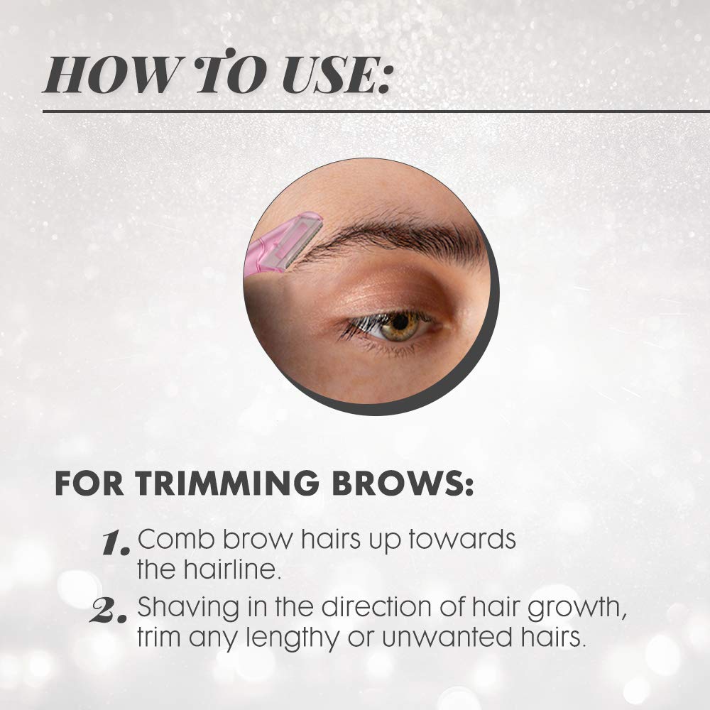 Ardell Pro Brow Trim & Shape compact handle designed for precise eyebrow shaping.