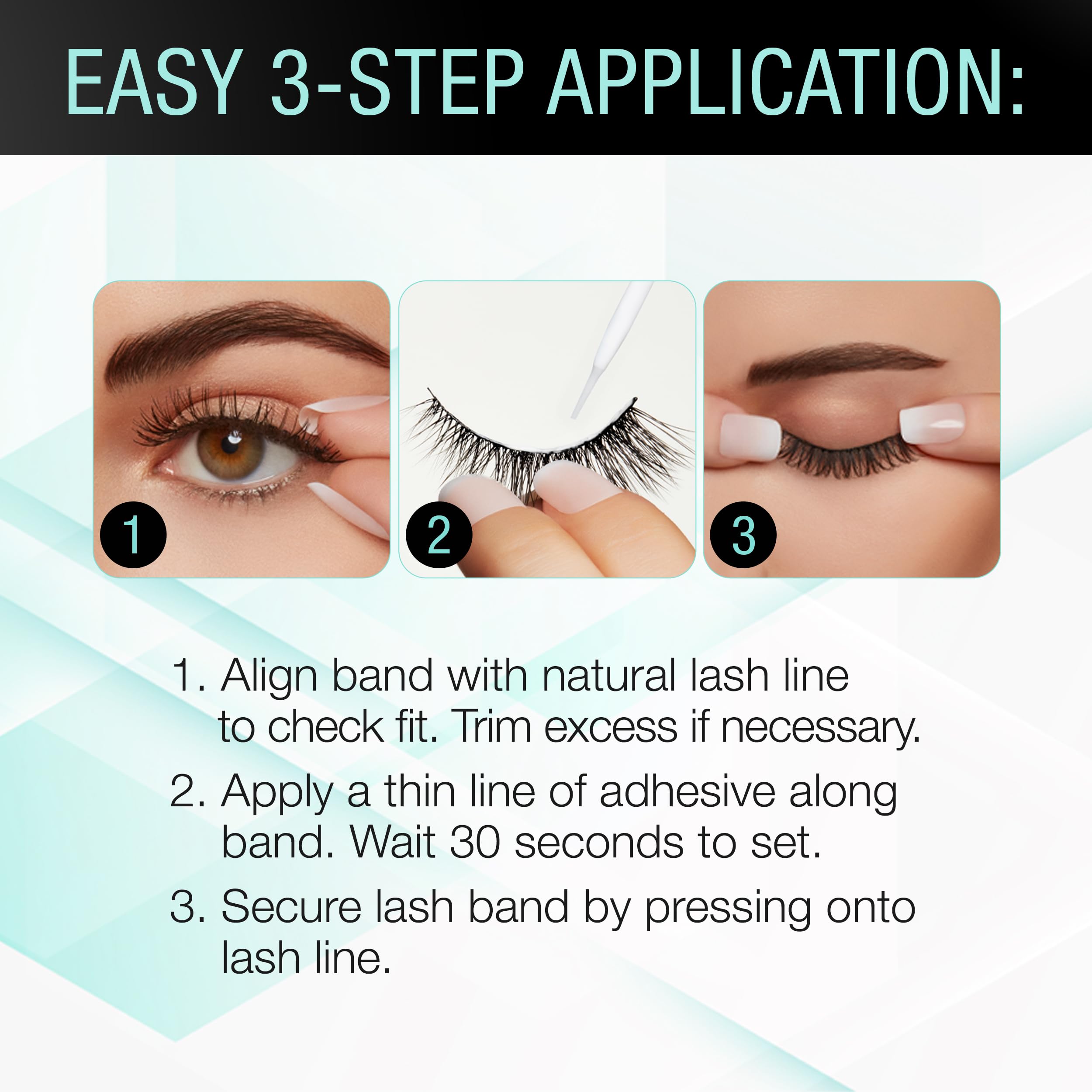 Ardell Strong Hold used by professionals for reliable lash adhesion.