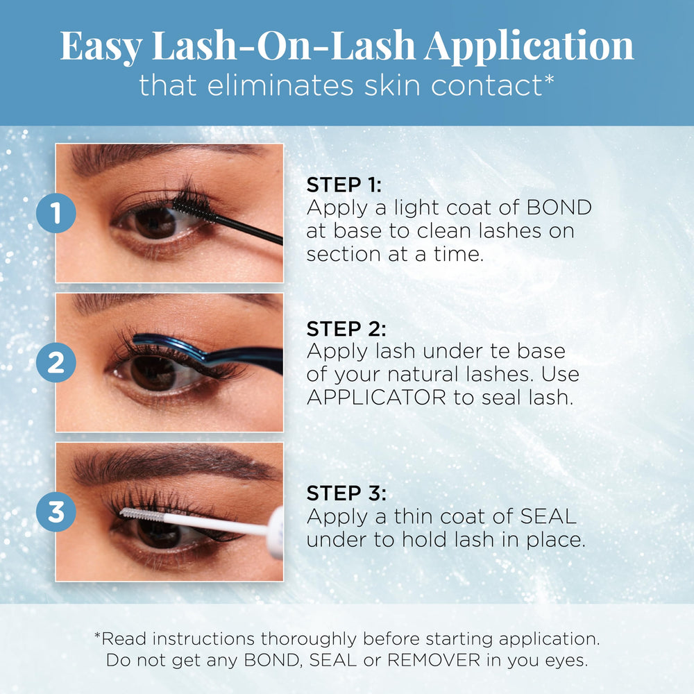 Ardell Wispies refill with superfine underlash band for comfortable wear