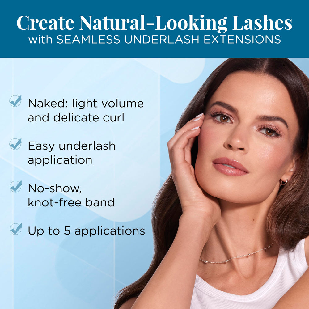 Ardell Seamless Naked Underlash natural clusters blend for a barely-there look