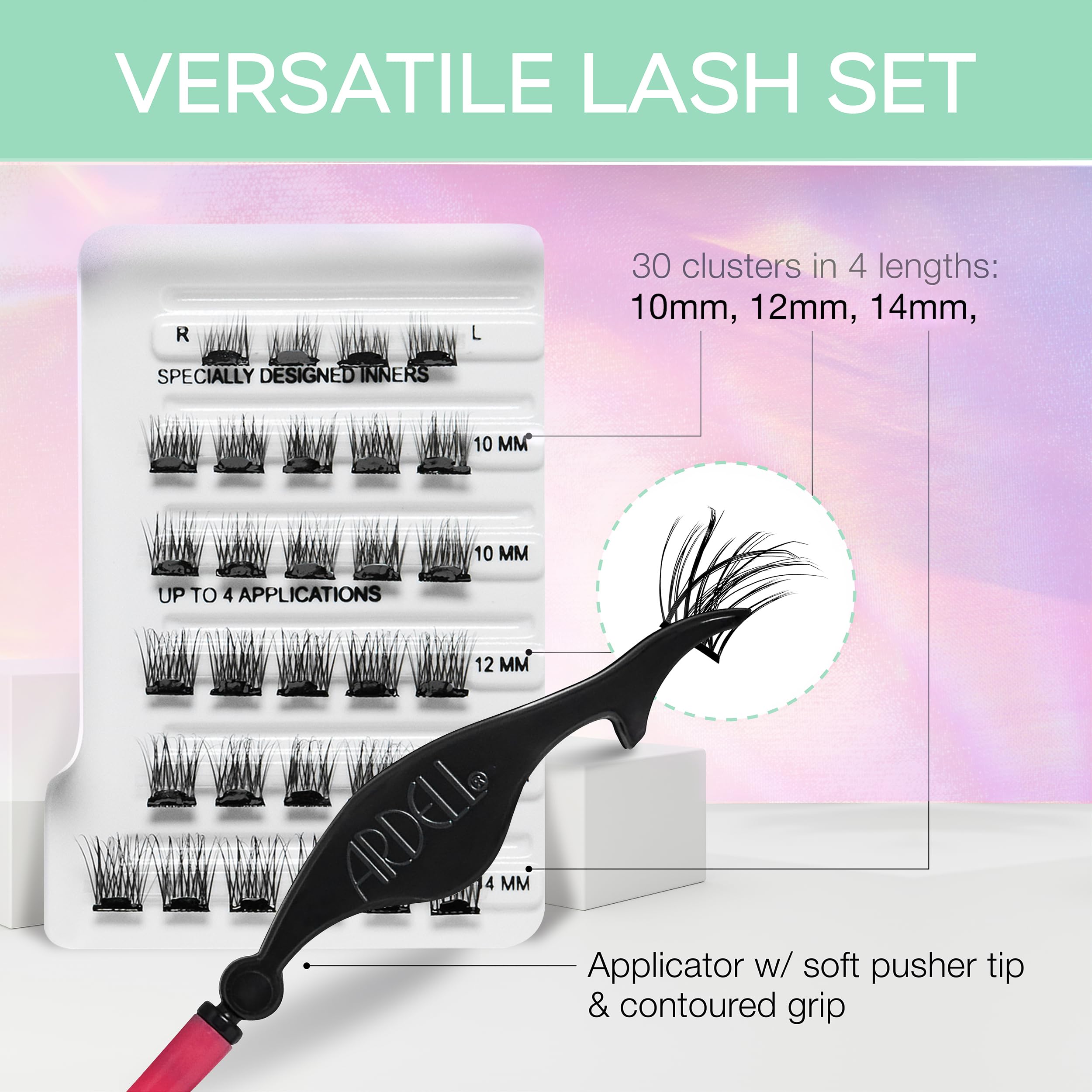 Ardell soft-volume underlash lashes offering featherlight feel and easy blending