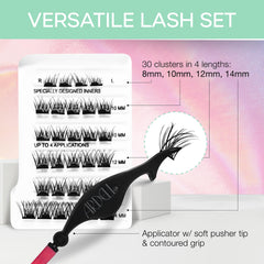 Speedhesive technology provides fast stick and secure hold throughout the day.