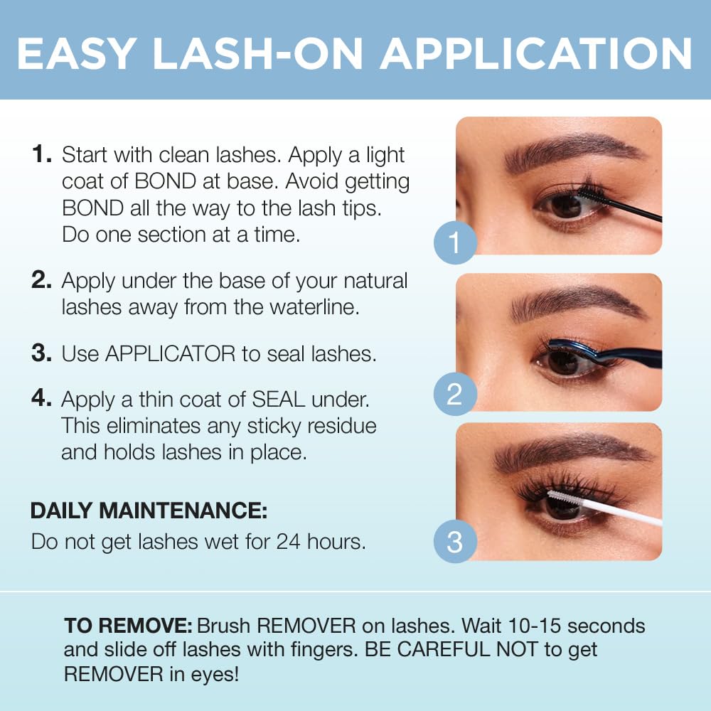 Ardell quick-apply underlash kit with simple application tool