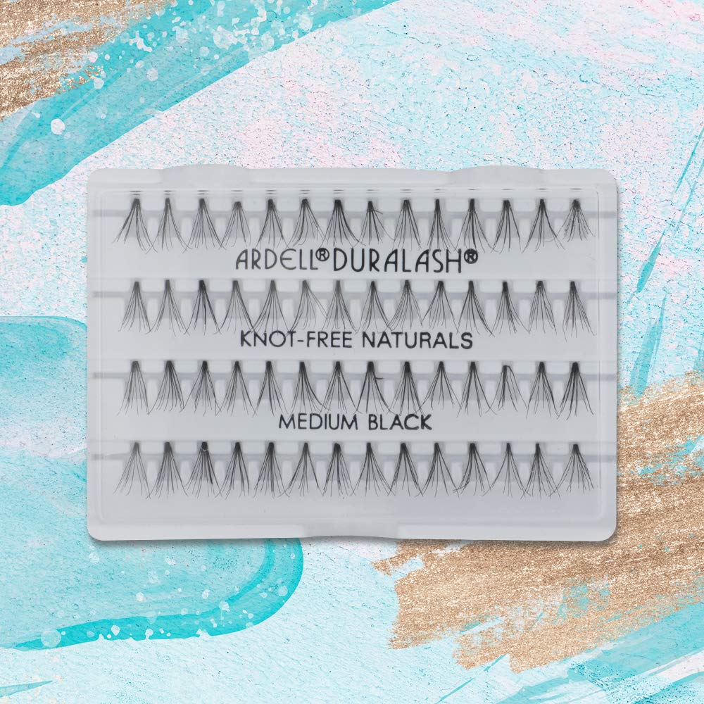 Ardell waterproof lashes in action for long-lasting daily wear.