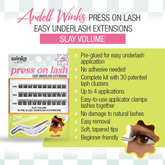 Ardell Winks three lengths for personalized lash styling (10mm-12mm-14mm).