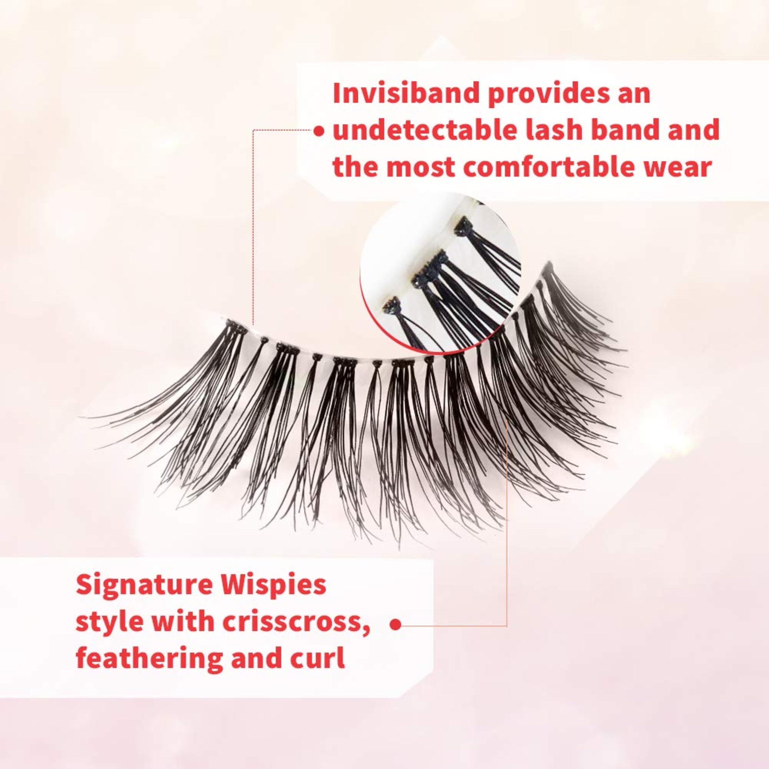 Ardell Wispies 113 six-pairs pack offers value and easy rotation.