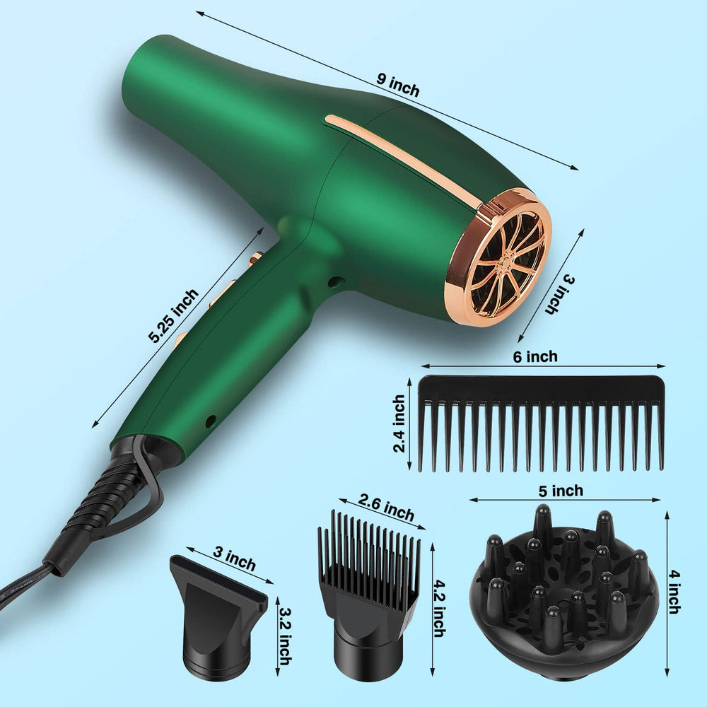 ARDIRO 2000W hair dryer diffuser in use for natural curls.