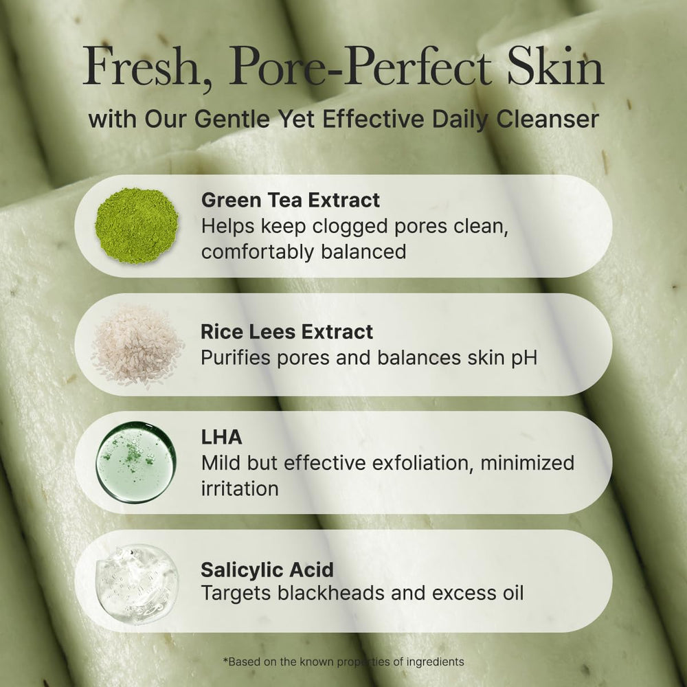 ARENCIA usa LHA para exfoliación suave de la piel.