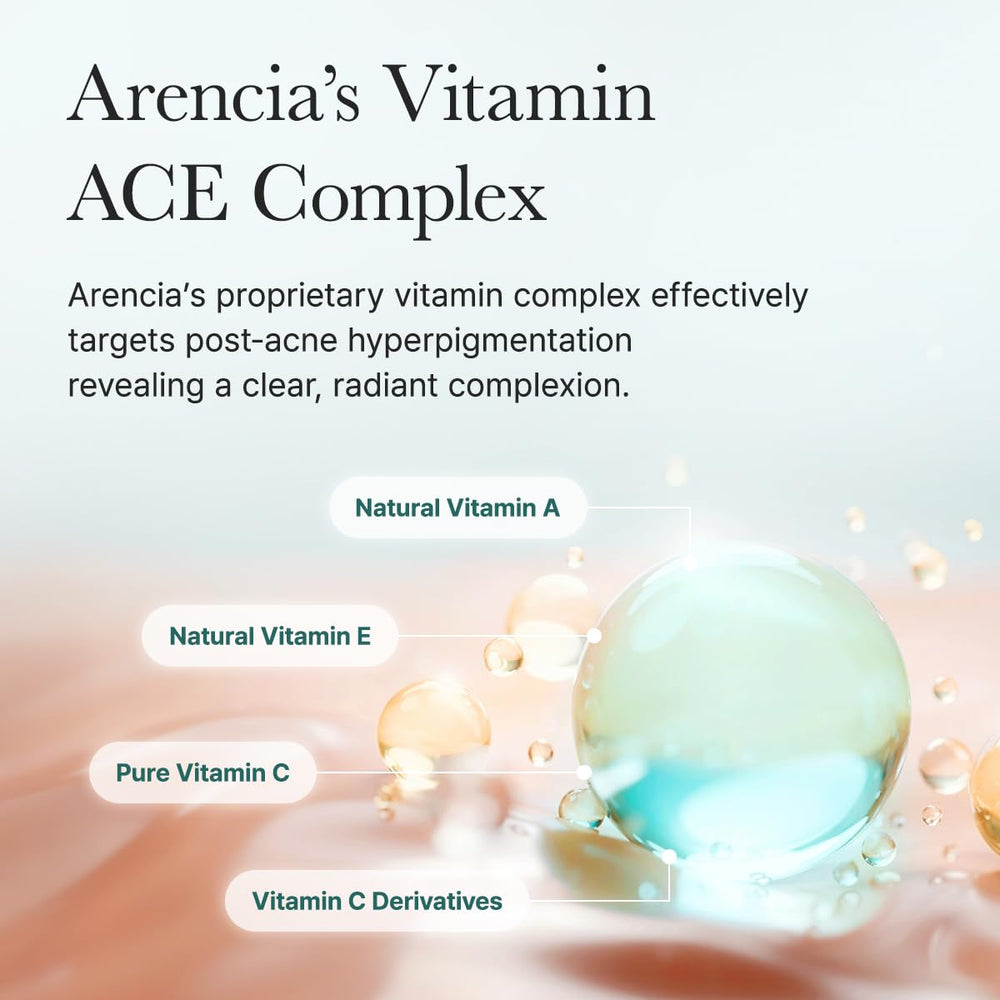 ARENCIA Glow Hyssop night routine setup for soft, radiant mornings