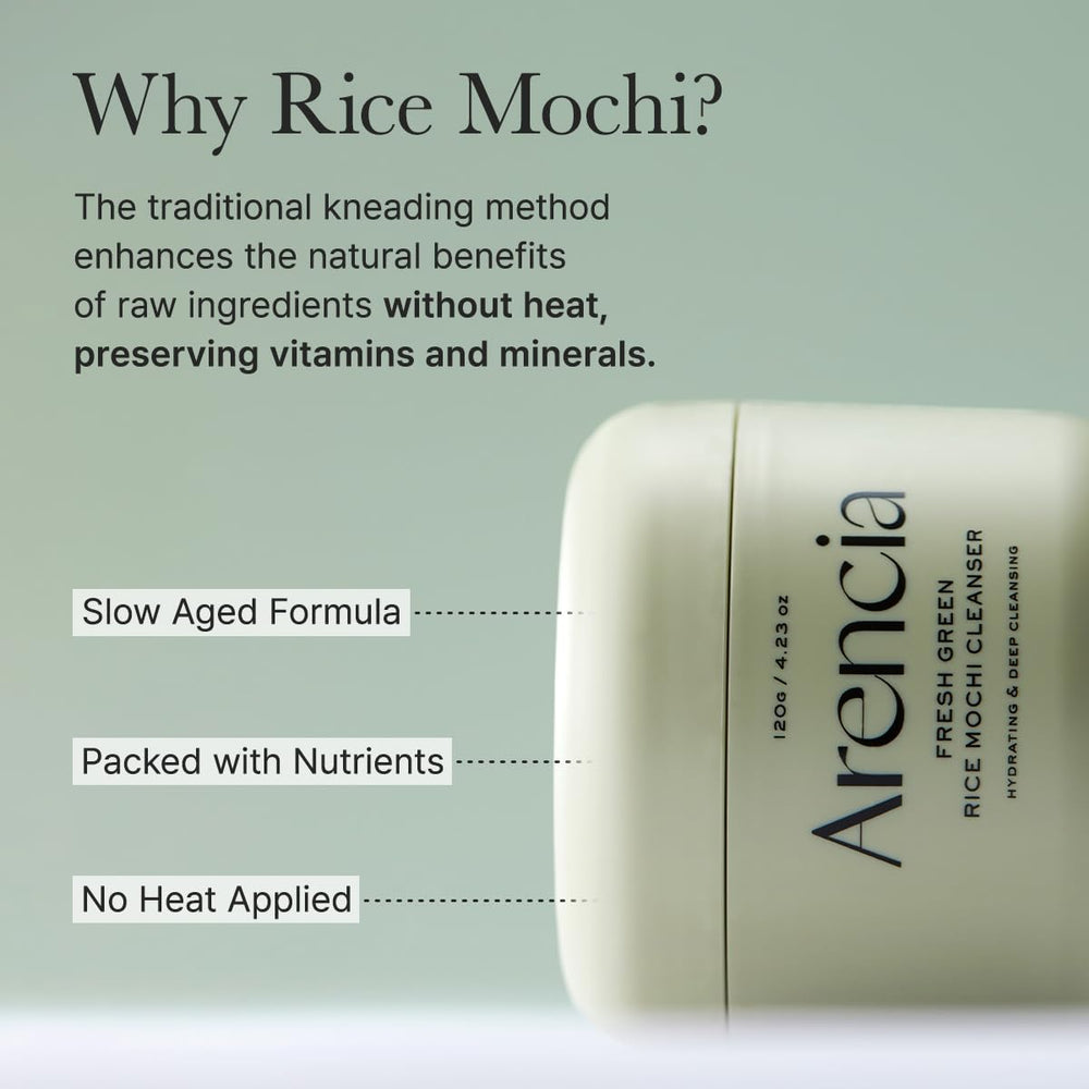 ARENCIA ingredientes clave de arroz y té verde para nutrición