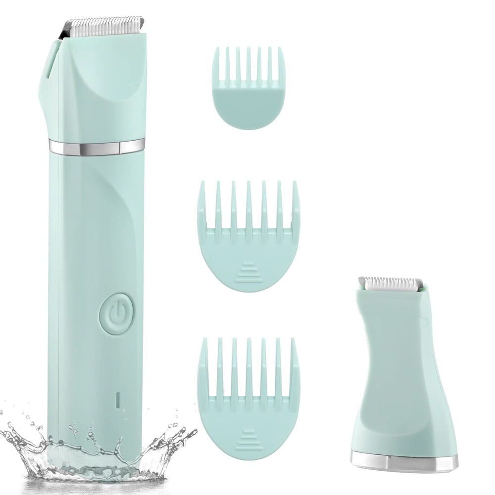 AREYZIN Bikini Trimmer with ceramic blades for a smooth bikini-area shave