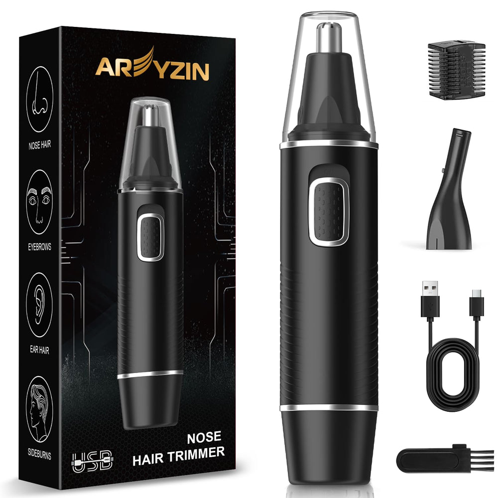 AREYZIN nose-trimmer dual-edge blades for smooth trimming