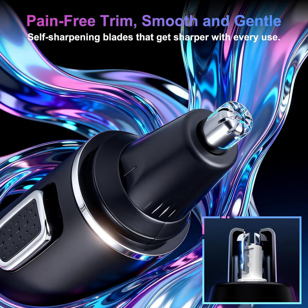AREYZIN nose-trimmer USB rechargeable battery for cordless grooming