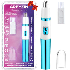 Areyzin women's nose hair trimmer motor—powerful precision for quick grooming.
