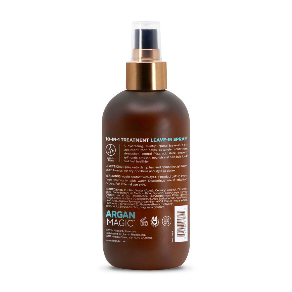 Argan Magic aceite de argán y girasol nutre y suaviza el cabello.