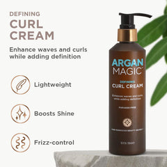 Argan Magic aceite de argán y biotina, ingrediente nutritivo para cabello.