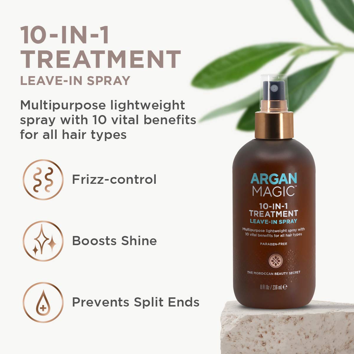 Argan Magic Desenredado Suave: facilita peinado y reduce tirones.