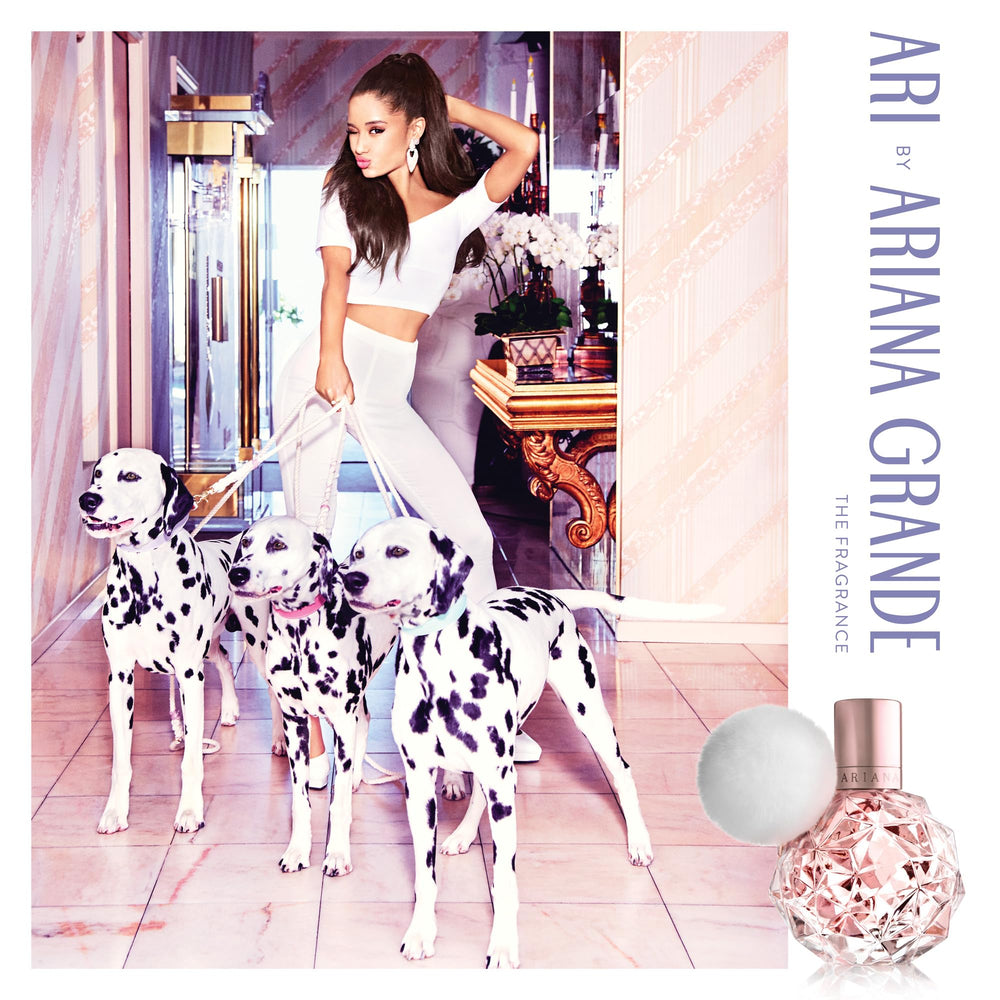 Ari by Ariana Grande base notes blend vanilla orchid and marshmallow for warmth and softness