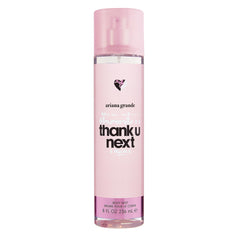 Ariana Grande Thank U, Next bottle display with sleek pink design, ideal for everyday wear.
