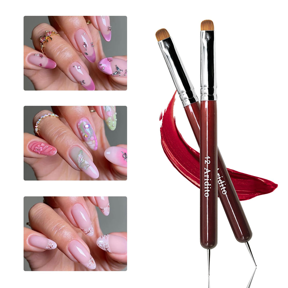 Aridito tip sizes numbered for versatile nail design use