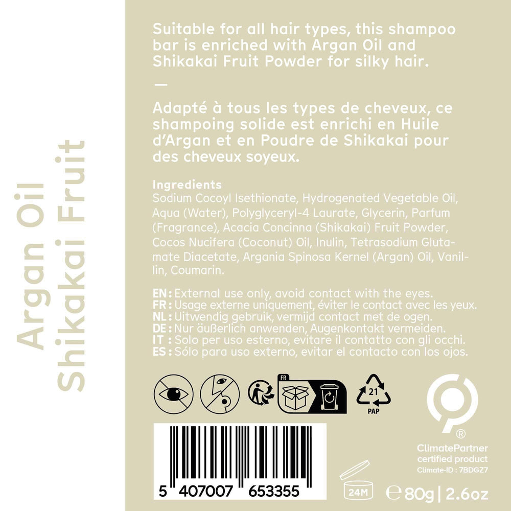 Arista Ayurveda barra champú cuidado diario para cabello normal