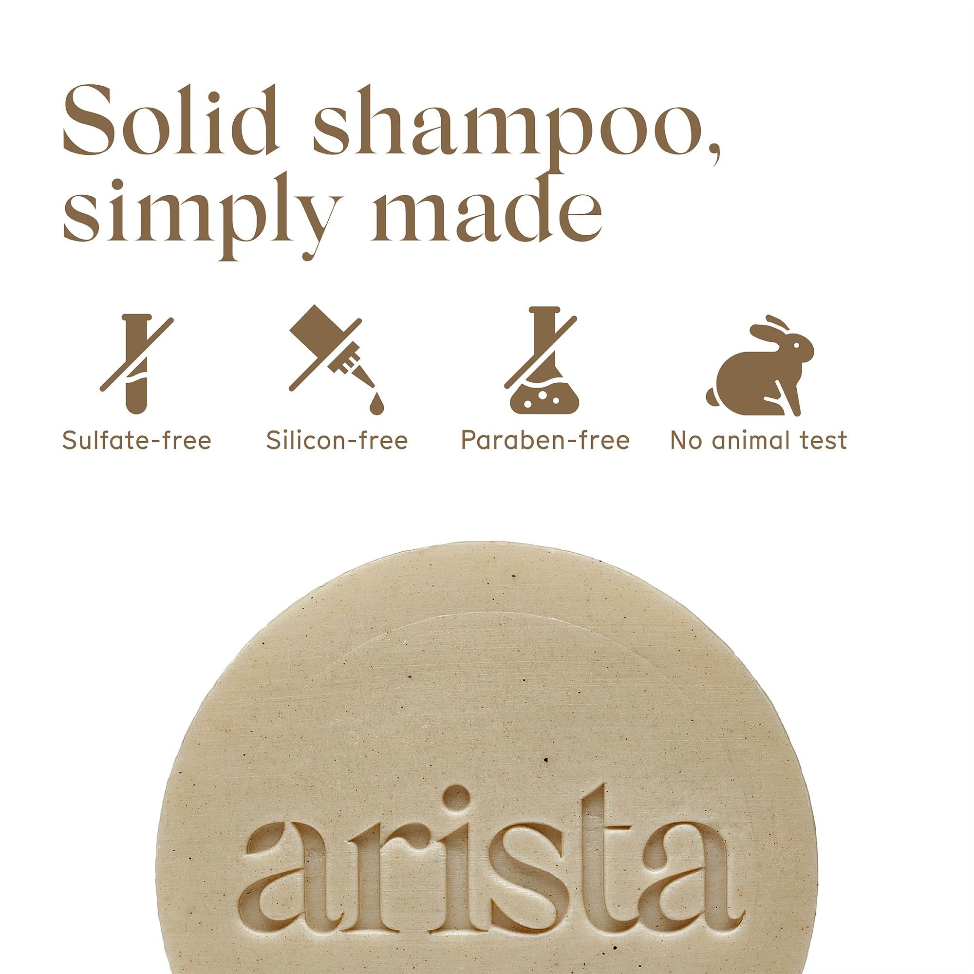 Arista Ayurveda barra champú sikakai argan para nutrición y brillo
