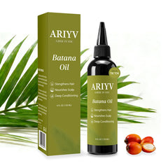 Ariyv Batana Oil bottle front displaying premium packaging for hair care.
