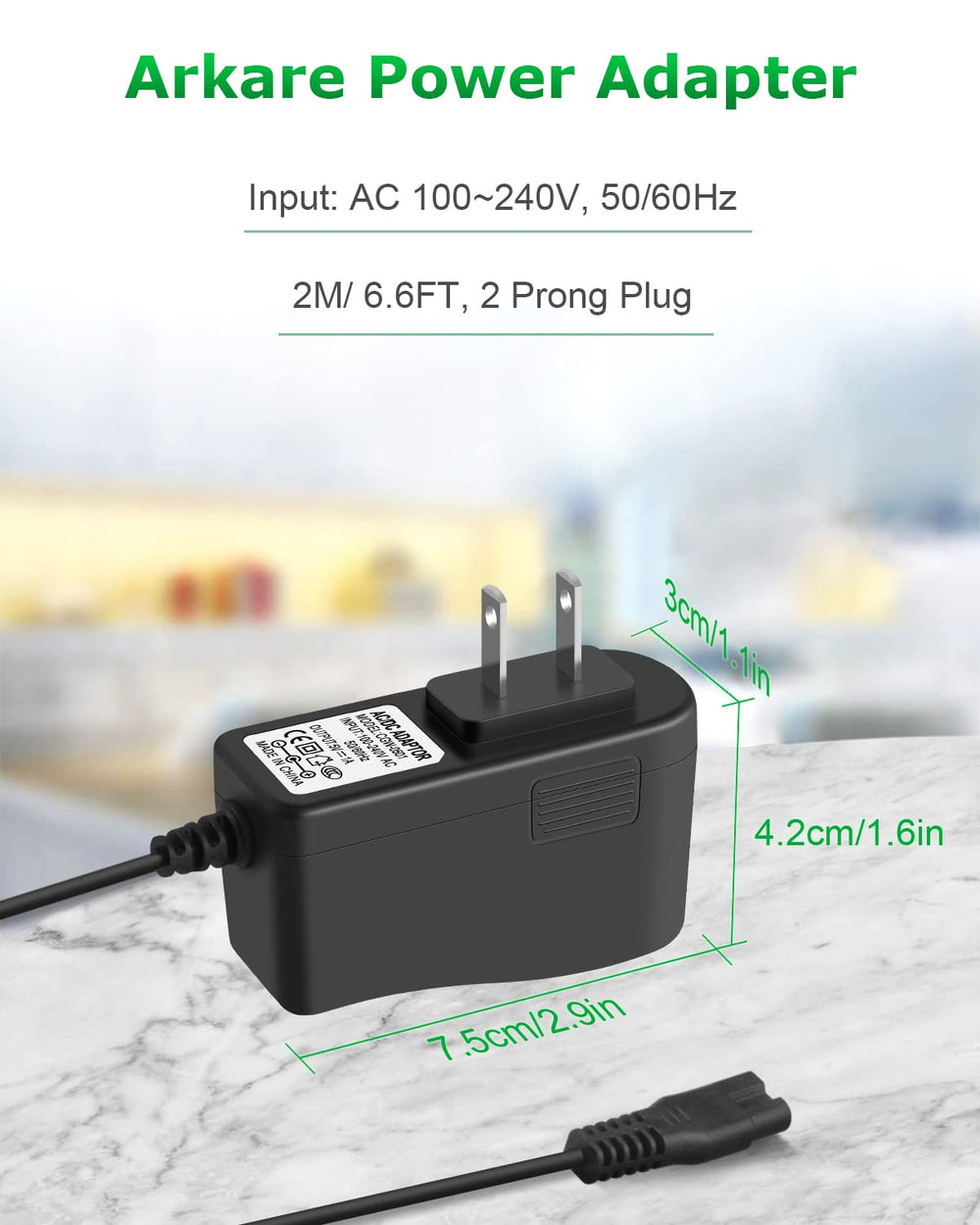 Arkare Meridian durable charger design for daily use