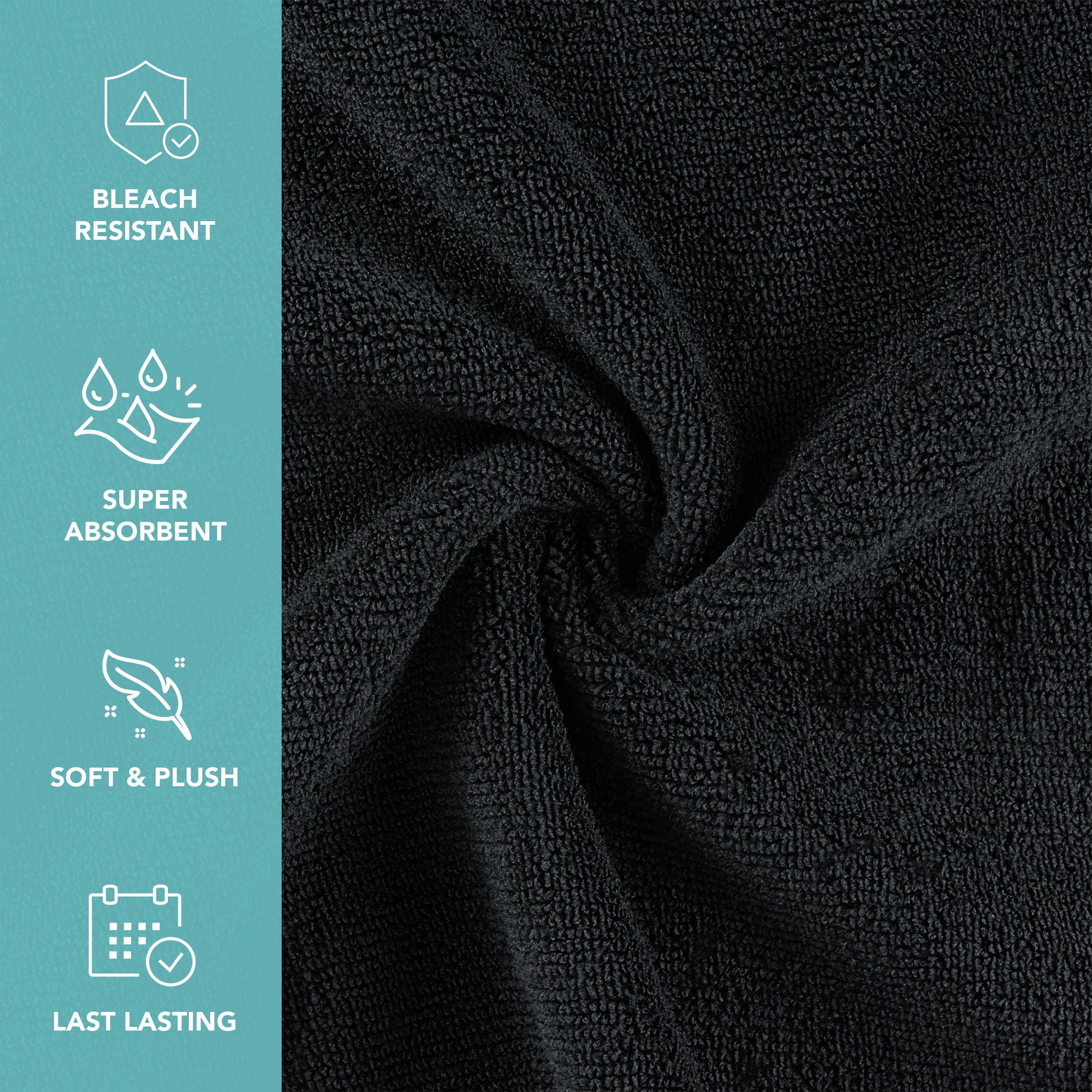 Arkwright bleach-safe towels demonstrate color-fast Indanthren dye during wash cycles.