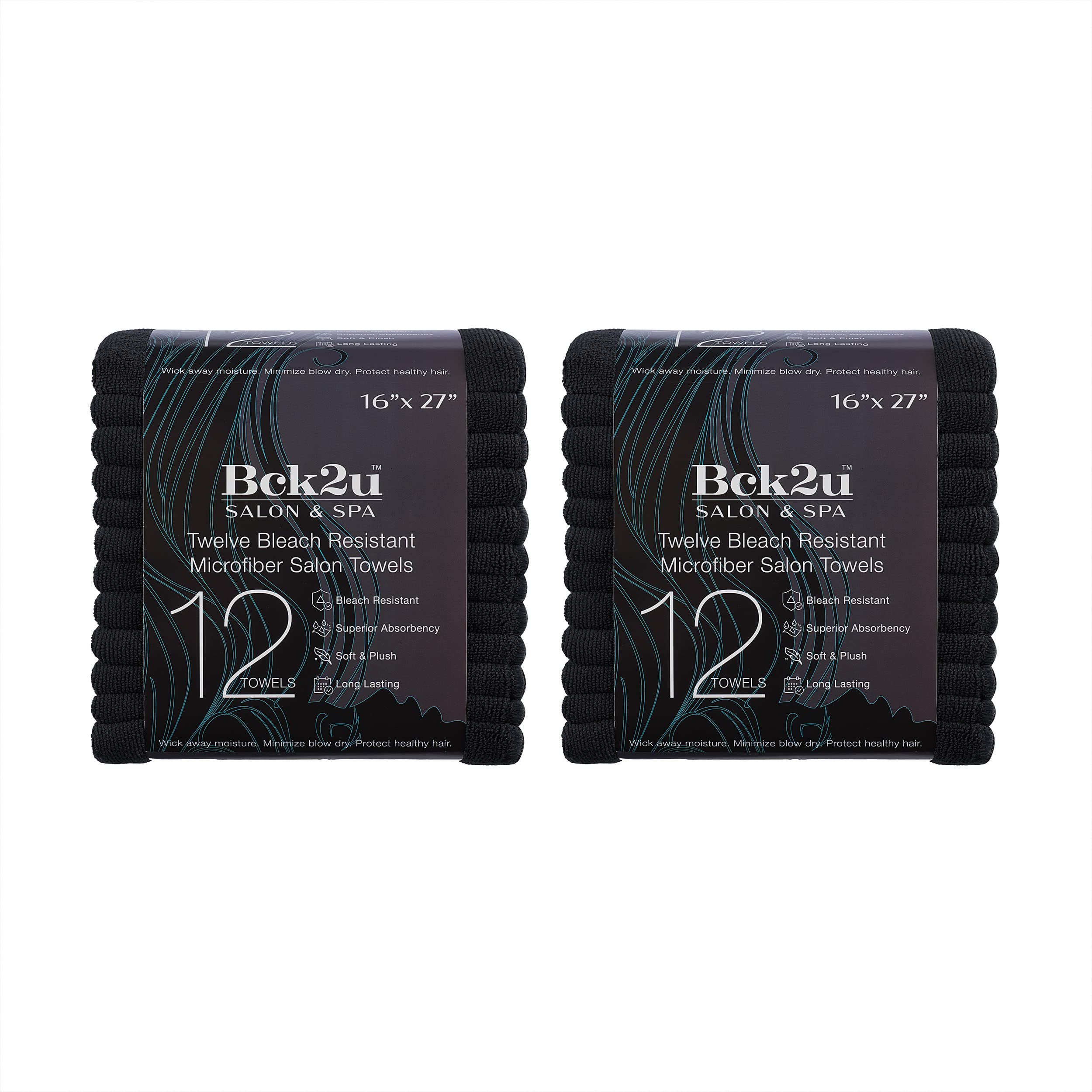 Arkwright microfiber towels deliver high absorbency and soft touch for salon tasks.