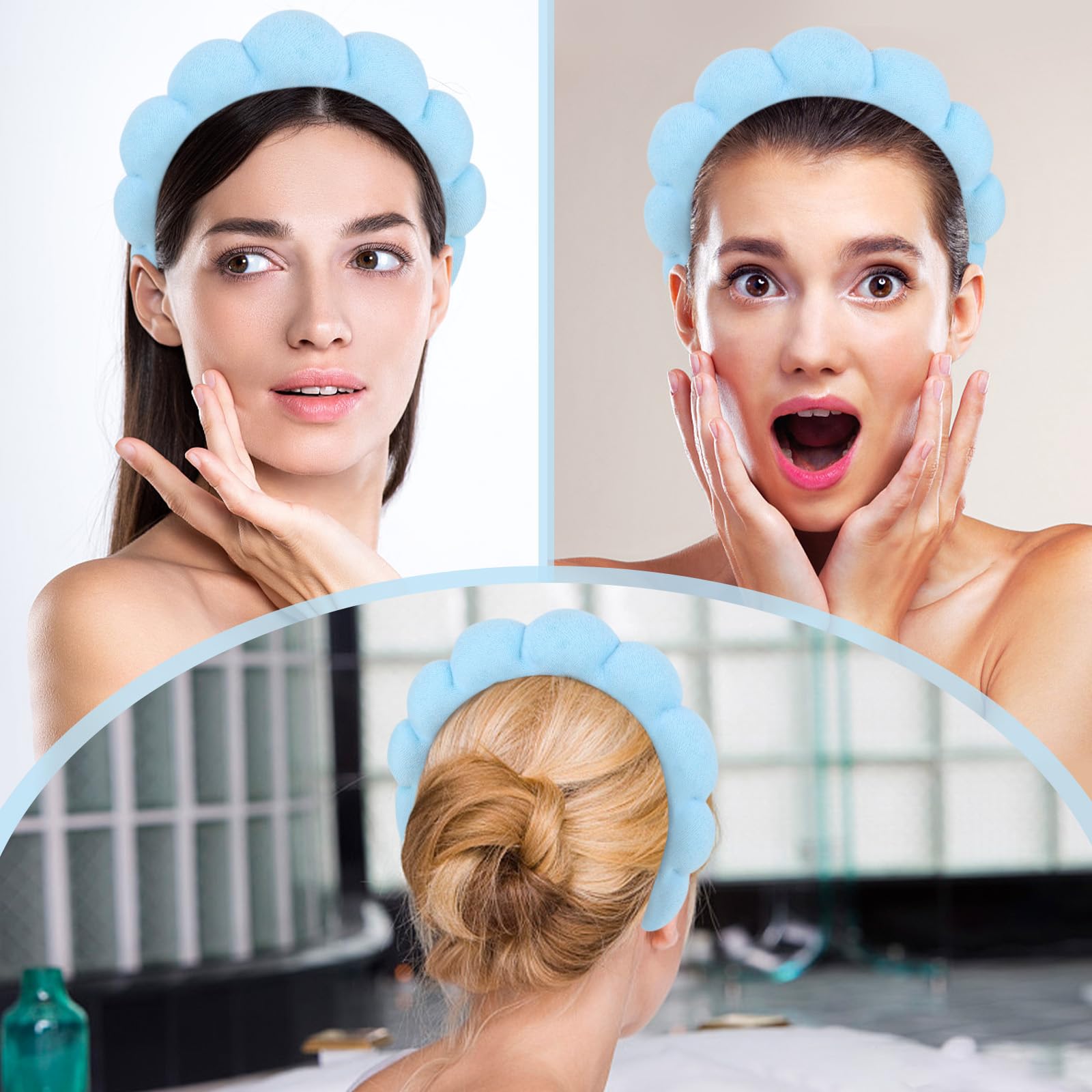 Araluky spa headband suitable for yoga or workouts to absorb sweat.