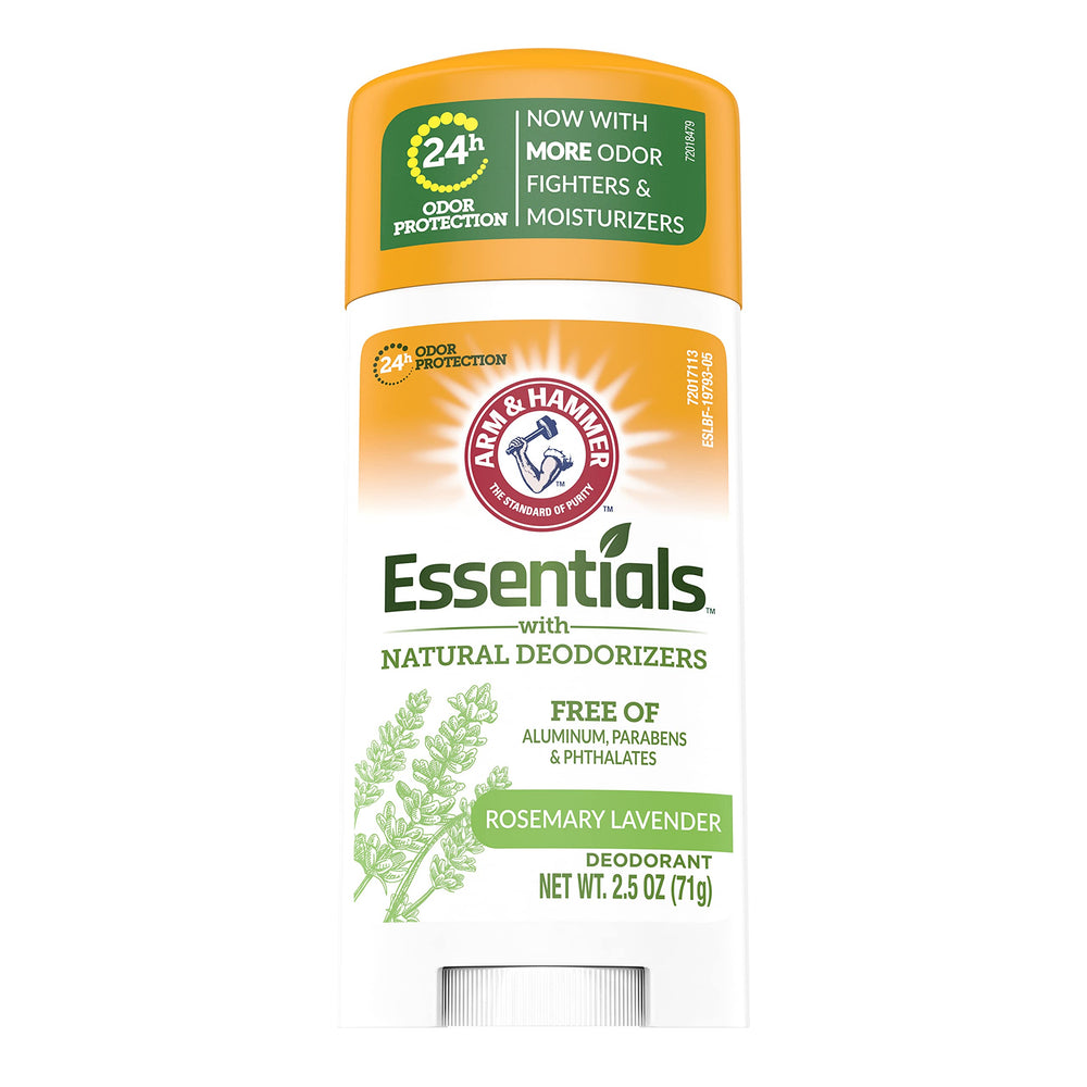 Arm & Hammer rosemary lavender two-pack packaging on a clean surface for odor control.